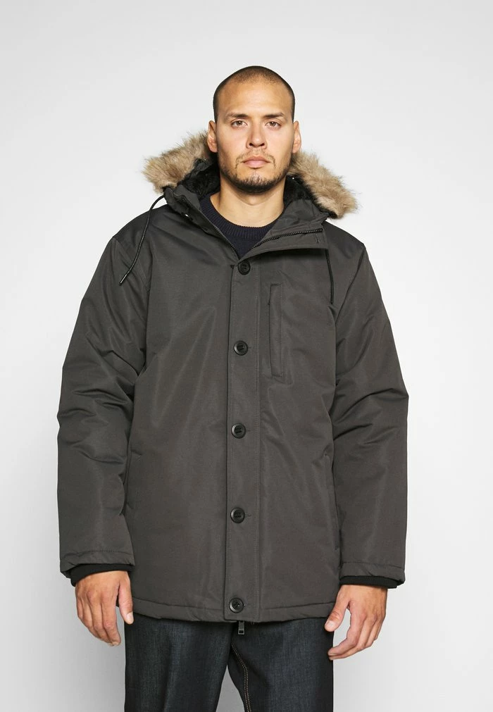 Brave Soul Winter Coat - Steel Grey 3 Brave Soul Winter Coat - Steel Grey