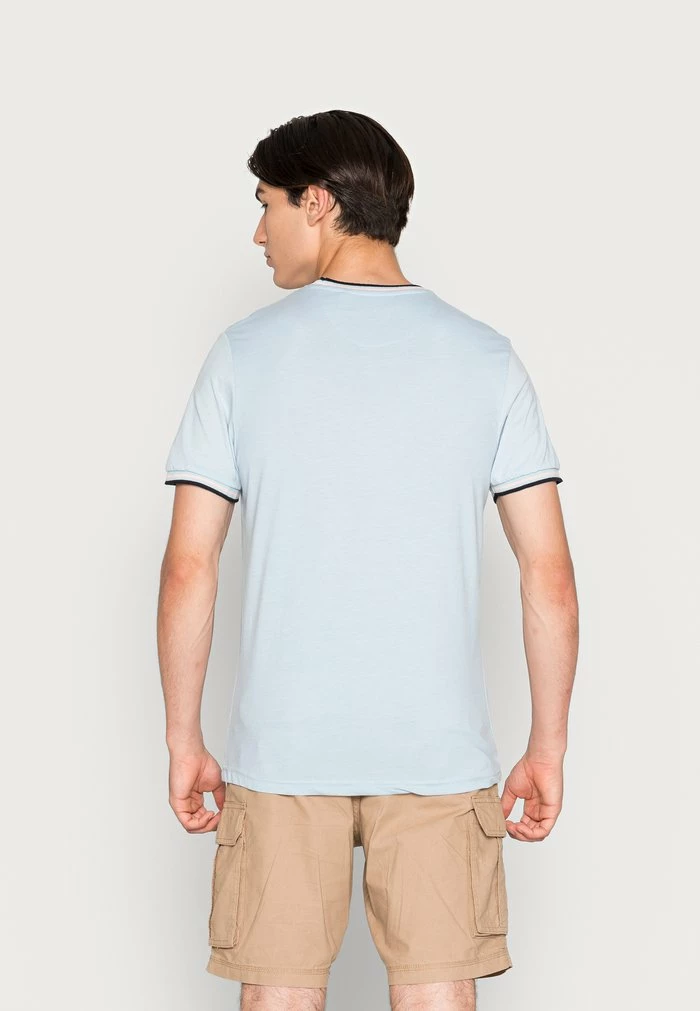 Brave Soul FEDERERE - Basic T-shirt - Blue - Image 3