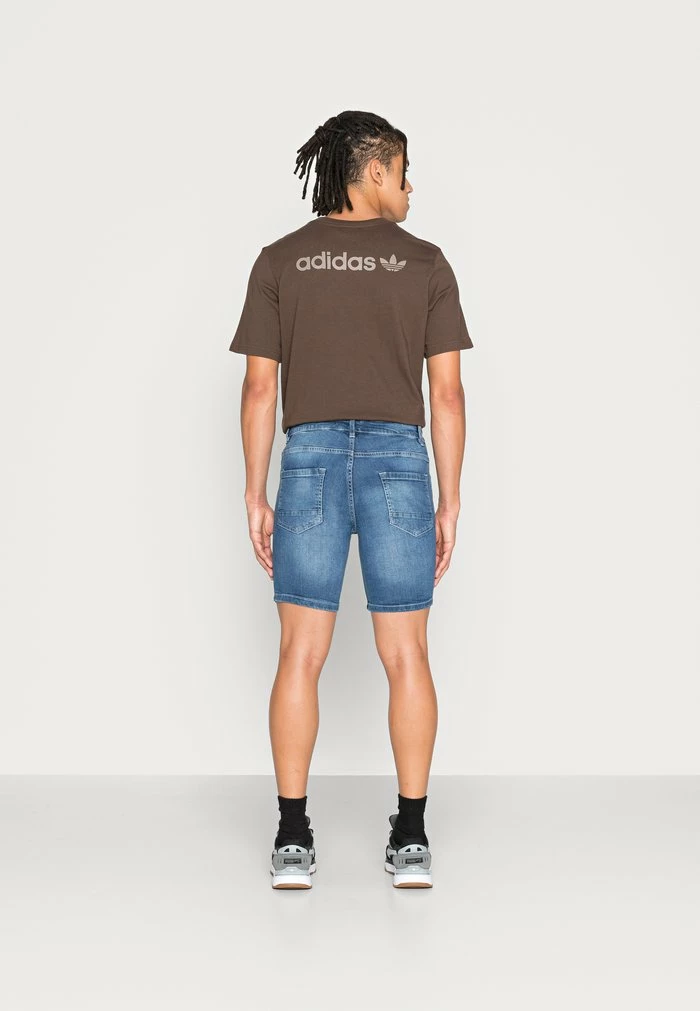 Brave Soul SIMON - Denim Shorts - Light Blue - Image 3