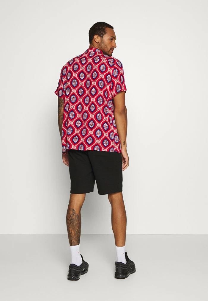 Brave Soul TRISTAN - Tracksuit Bottoms - Jet Black/optic White - Image 3