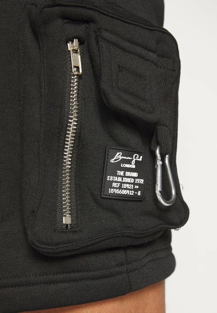 Brave Soul IMPER - Shorts - Jet Black - Image 8