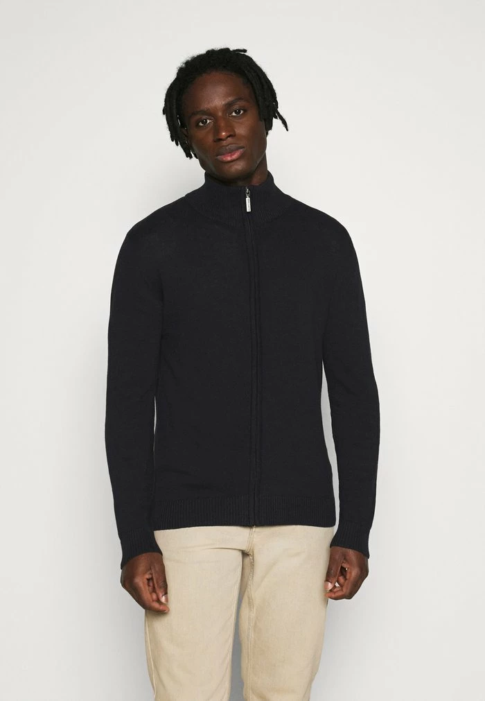 Brave Soul WESLEE - Cardigan - Jet Black