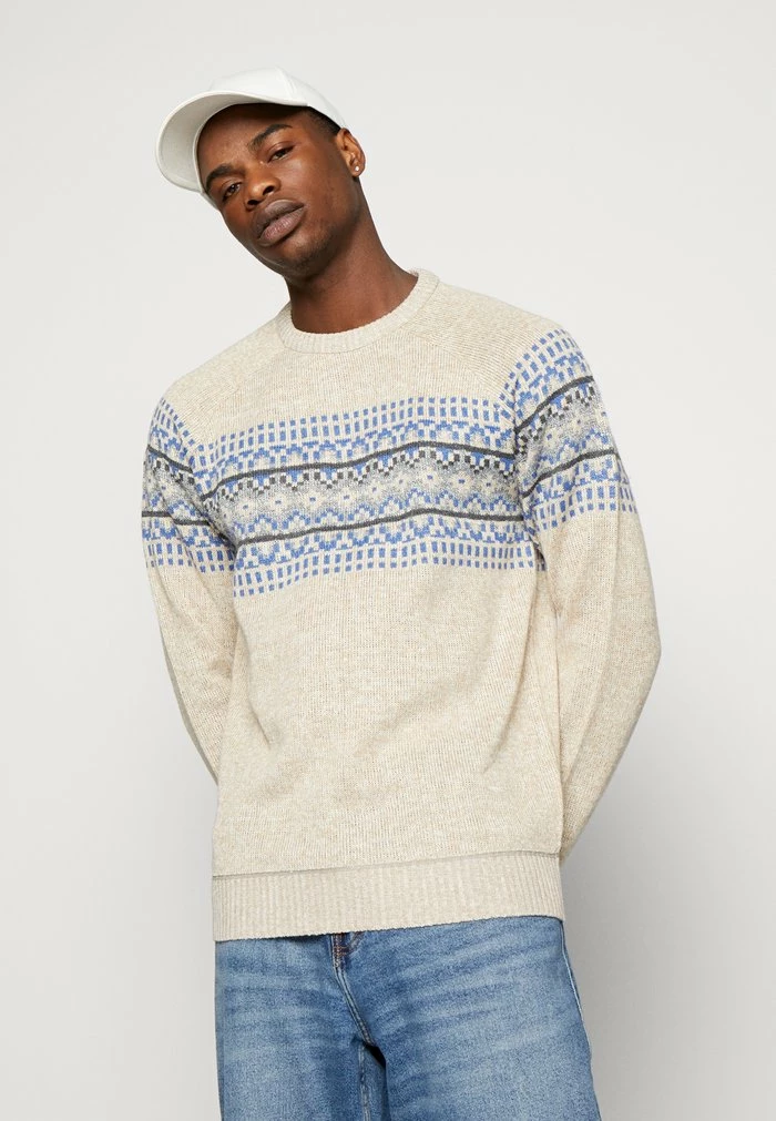 Brave Soul ERICKSON - Jumper - Oatmeal 6 Brave Soul ERICKSON - Jumper - Oatmeal - Image 4