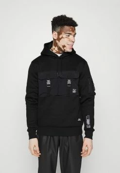 Brave Soul MSS ELICHA - Sweatshirt - Jet Black