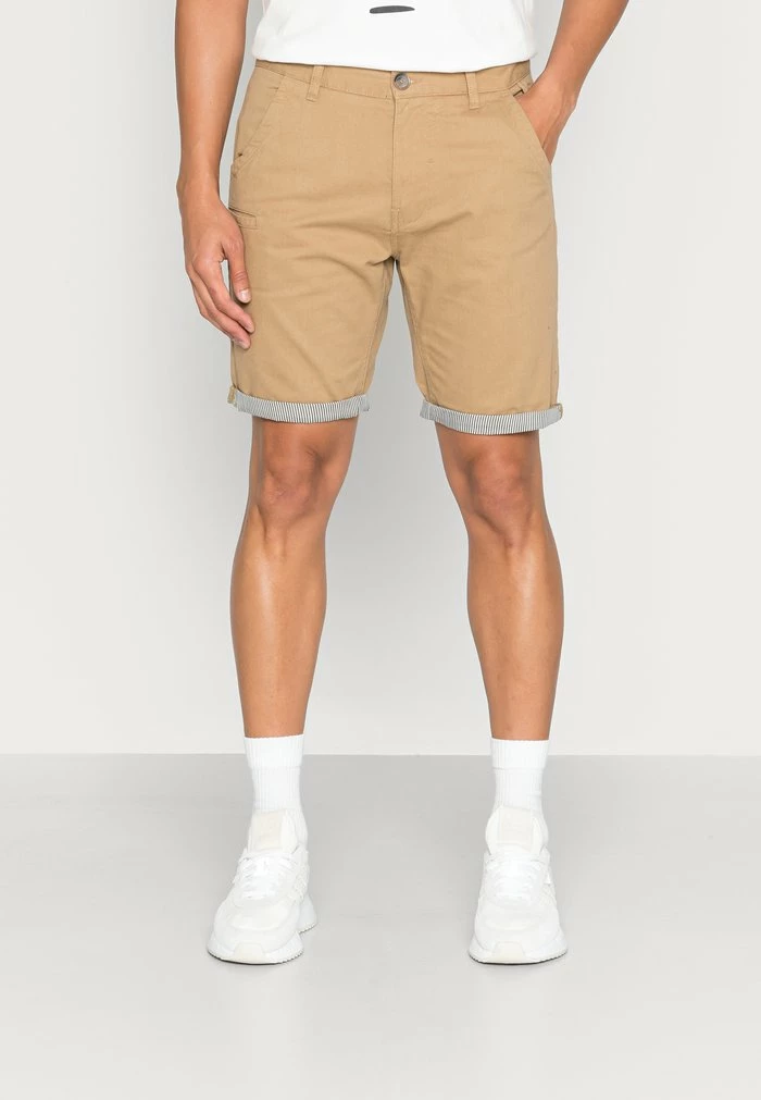 Brave Soul HANSENTIC - Shorts - Stone/ticking