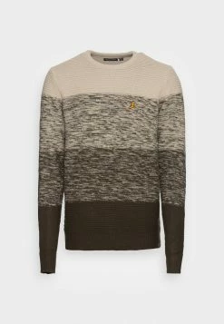 Brave Soul MALIK - Jumper - Khaki/muesli
