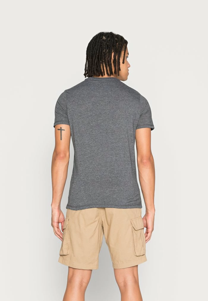 Brave Soul ARKHAMP - Basic T-shirt - Dark Grey - Image 3