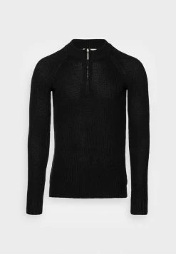 Brave Soul NORVIN - Jumper - Jet Black