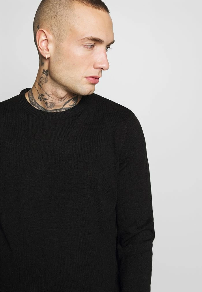 Brave Soul Jumper - Jet Black - Image 4