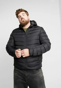 Brave Soul GRANTPLAIN PLUS - Winter Jacket - Black