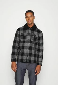 Brave Soul Summer Jacket - Black/grey