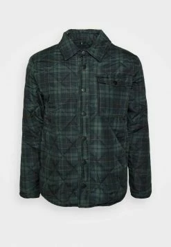 Brave Soul CHARING - Light Jacket - Green/navy