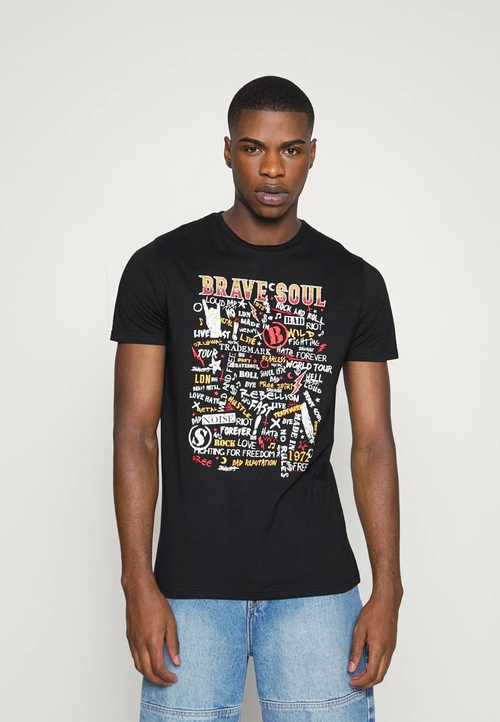 Print T-shirt - Brave Soul 3 Print T-shirt - Brave Soul