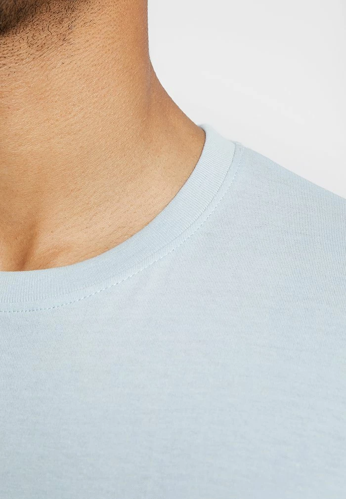 Brave Soul HARRISB 5 PACK - Basic T-shirt - White/khaki/lt Grey Marl/stone/baby Blue - Image 6