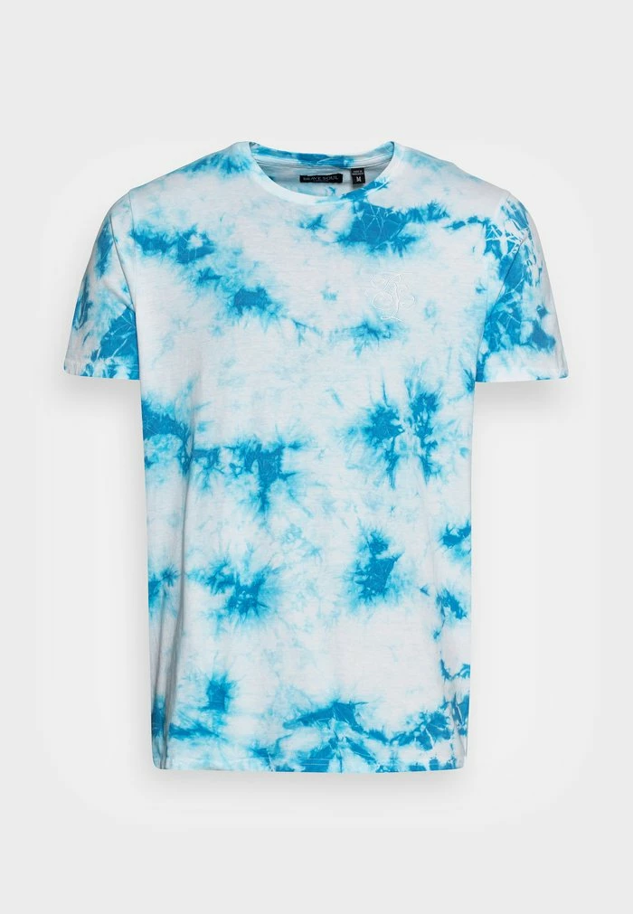 Brave Soul BRENT - Print T-shirt - Blue - Image 4