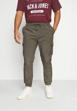 Brave Soul FINETASLANKHK - Cargo Trousers - Khaki