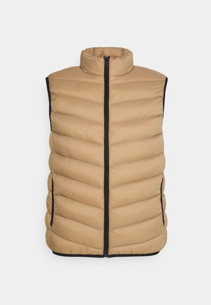 Brave Soul CHADDERTONST - Waistcoat - Stone - Image 4