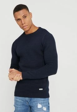 Brave Soul LINEAR - Jumper - Dk Navy