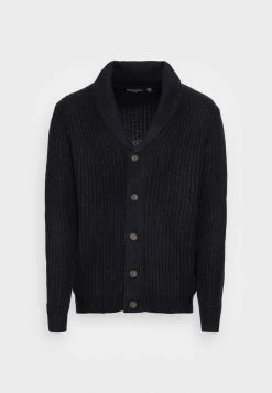 Brave Soul AKRAM - Cardigan - Midnight Navy