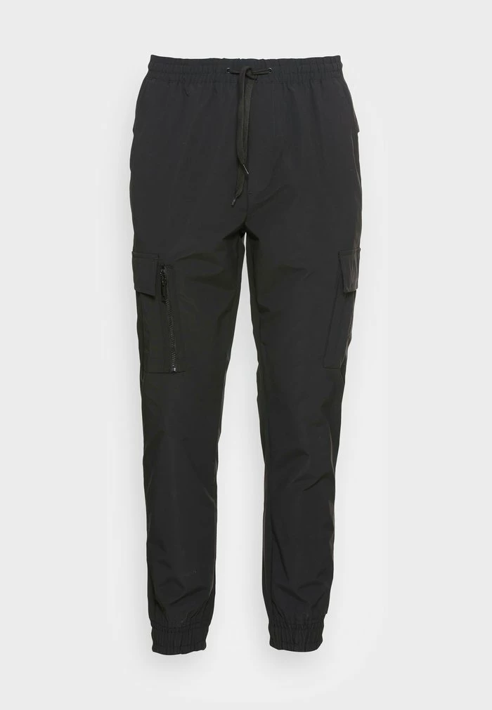 Brave Soul TEXAS - Cargo Trousers - Black - Image 4