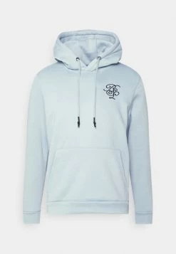Brave Soul SET - Sweatshirt - Baby Blue/jet Black