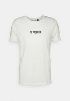 Brave Soul Print T-shirt - Black/white