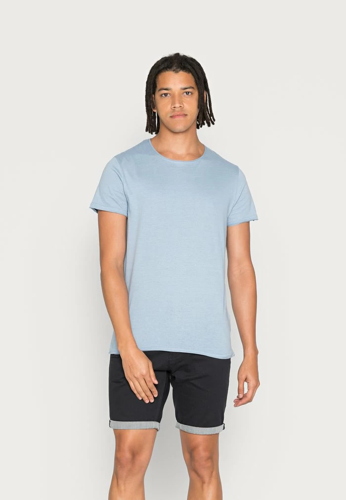 Brave Soul FRESHERL - Basic T-shirt - Blue