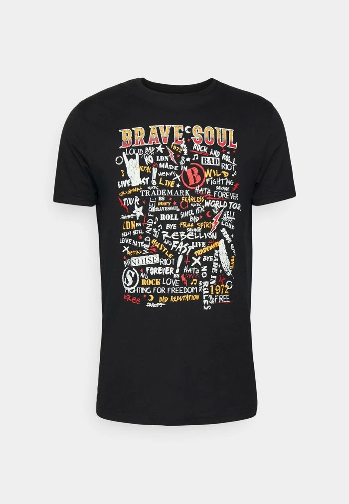 Print T-shirt - Brave Soul 6 Print T-shirt - Brave Soul - Image 4