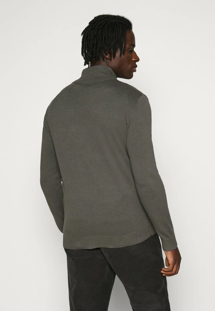 Brave Soul WESLEE - Cardigan - Dark Grey Marl 5 Brave Soul WESLEE - Cardigan - Dark Grey Marl - Image 3