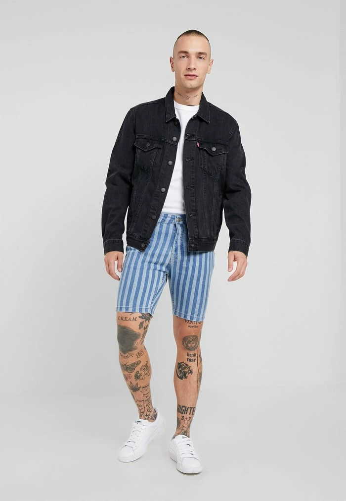 Brave Soul SETH - Denim Shorts - Blue/navy - Image 2