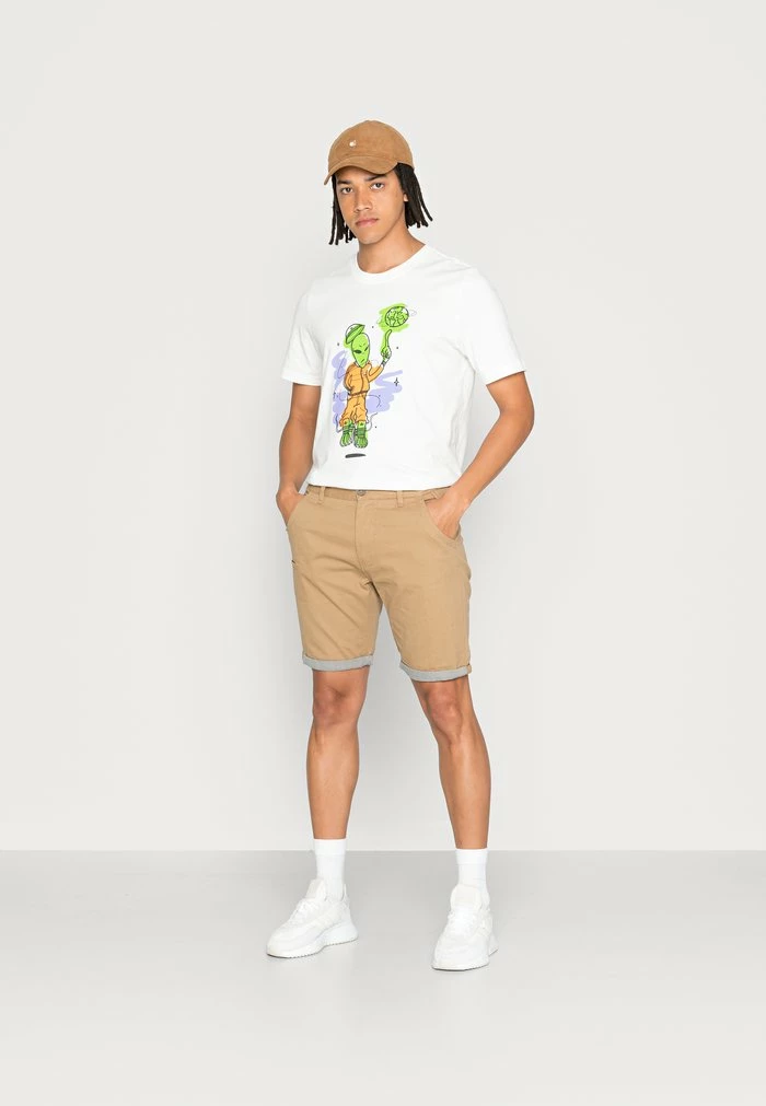 Brave Soul HANSENTIC - Shorts - Stone/ticking - Image 2