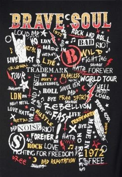 Print T-shirt - Brave Soul 11 Print T-shirt - Brave Soul -Brave Soul SHOP abe25caf7be5409d8565c3f46cf7c5e4