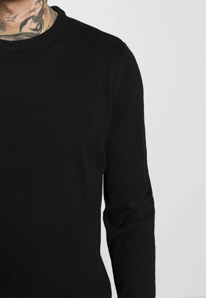 Brave Soul Jumper - Jet Black - Image 6