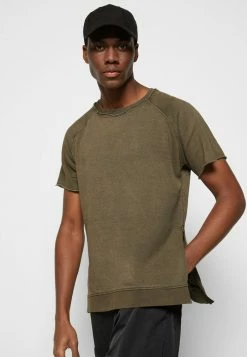 Brave Soul KELLER - Print T-shirt - Khaki -Brave Soul SHOP aff8a0a6f34340db95683a7294c7745e