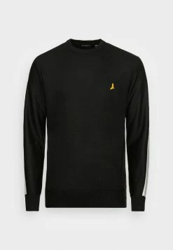 Brave Soul OSMUND - Jumper - Black/ecru