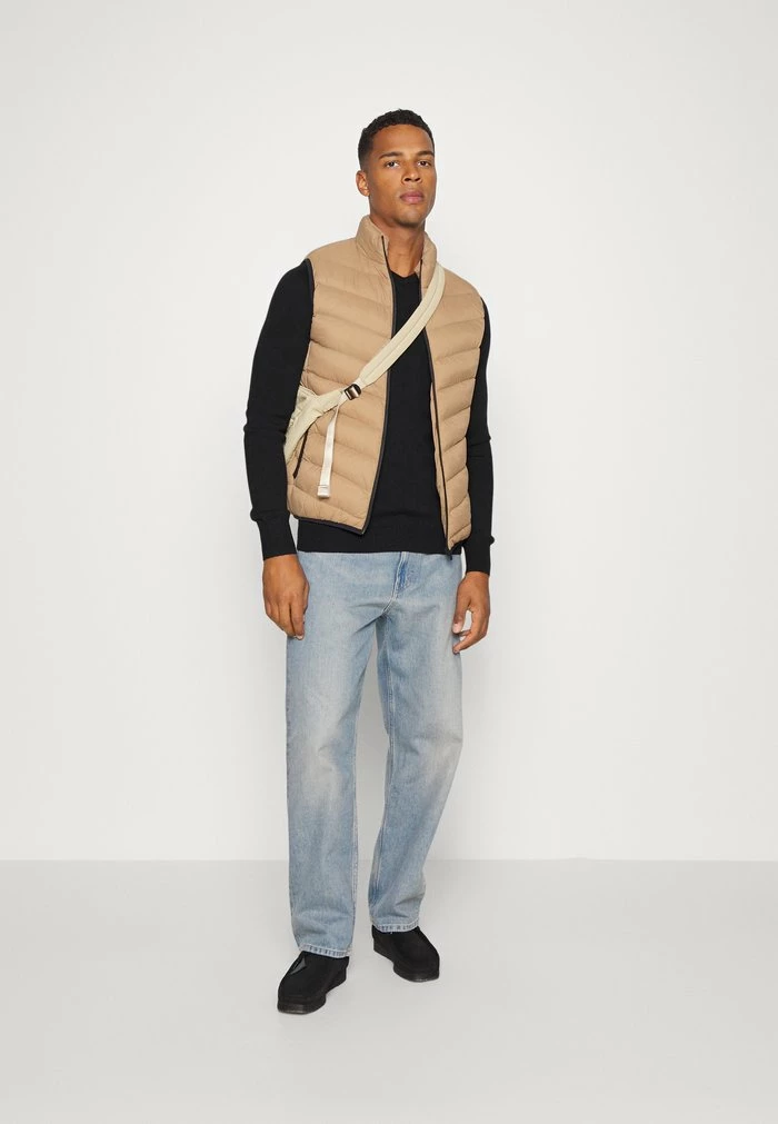 Brave Soul CHADDERTONST - Waistcoat - Stone - Image 2