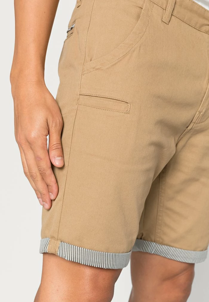 Brave Soul HANSENTIC - Shorts - Stone/ticking - Image 5