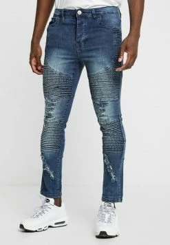 Brave Soul WALKEN - Jeans Skinny Fit - Dark Blue