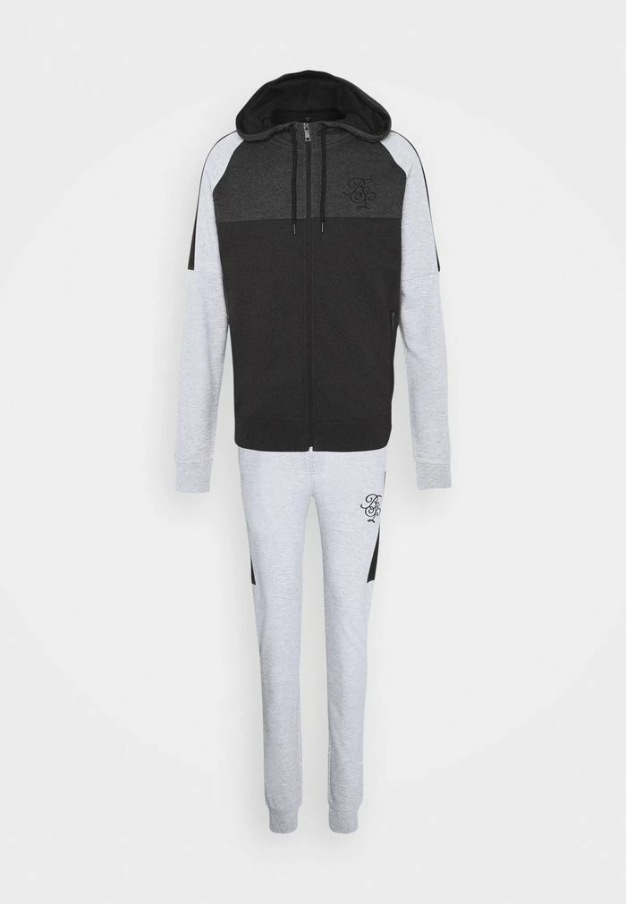 Brave Soul DALIA - Tracksuit - Black/charcoal/ Grey Marl - Image 9