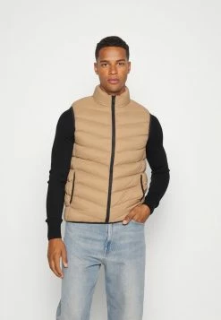 Brave Soul CHADDERTONST - Waistcoat - Stone