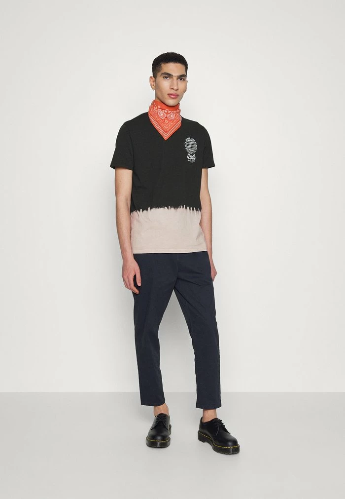 Brave Soul NITRIC - Print T-shirt - Black - Image 2