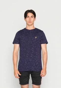 Brave Soul KURUCS - Print T-shirt - Dark Blue