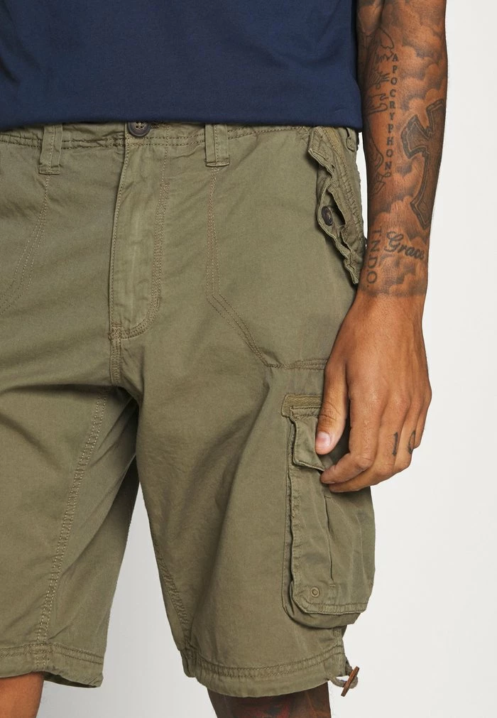 Brave Soul Cargo Trousers - Khaki - Image 5
