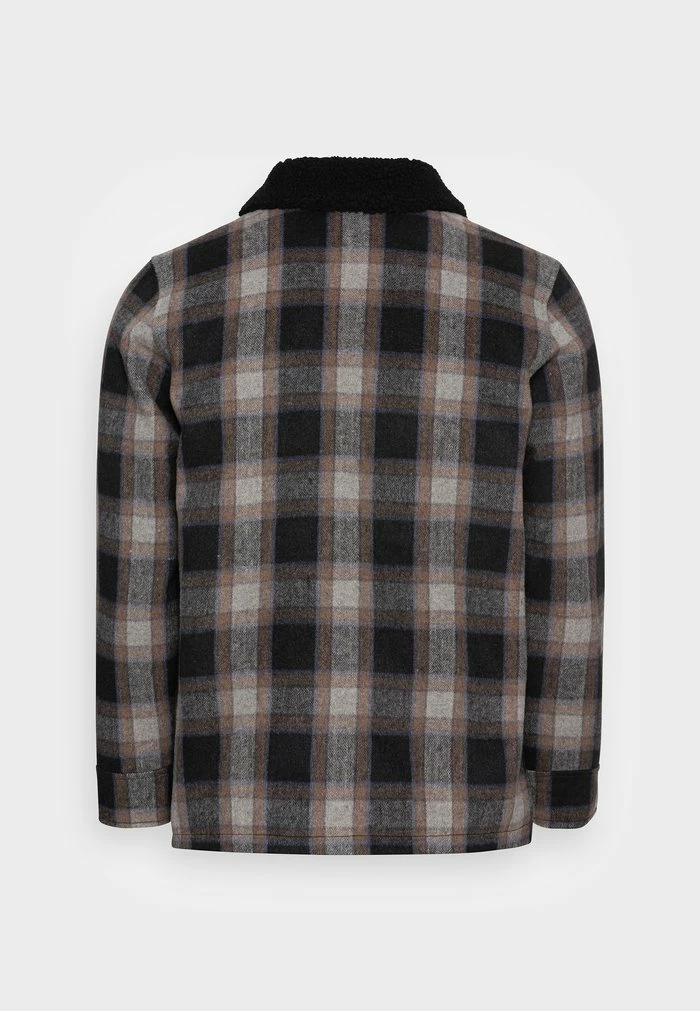 Brave Soul PELTON - Summer Jacket - Black/brown - Image 2