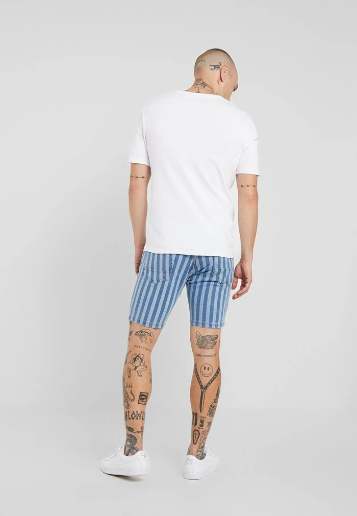 Brave Soul SETH - Denim Shorts - Blue/navy - Image 3