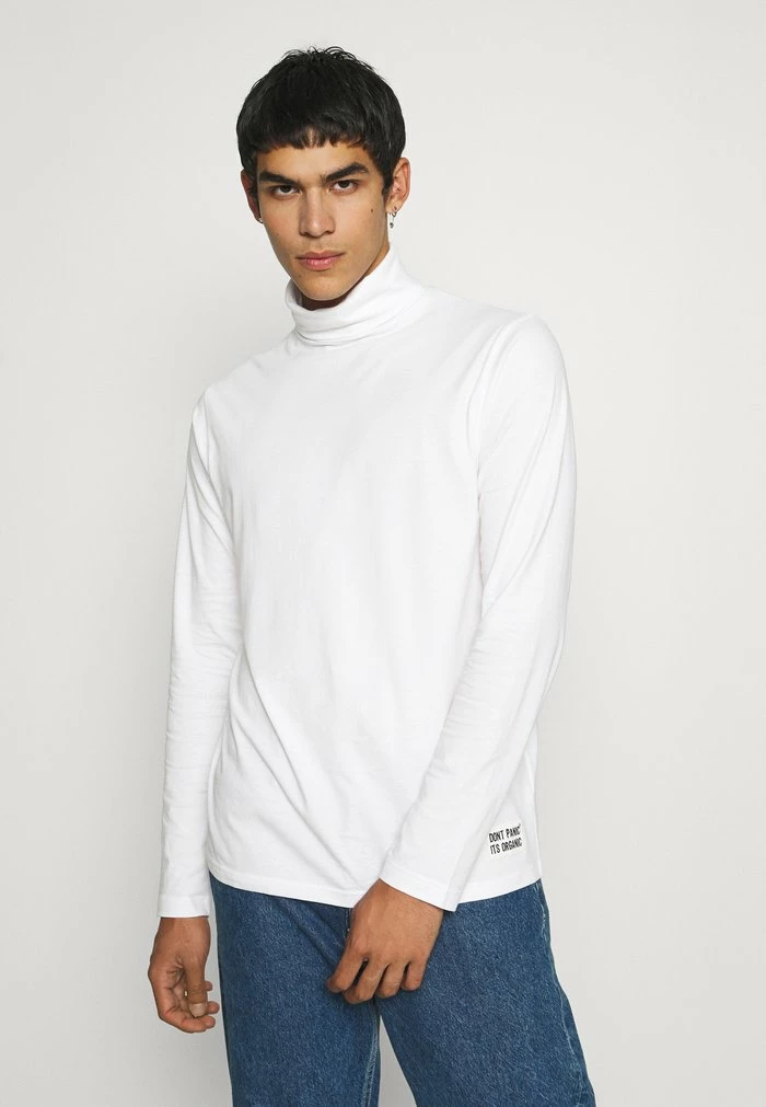 Brave Soul MAGNE - Long Sleeved Top - White