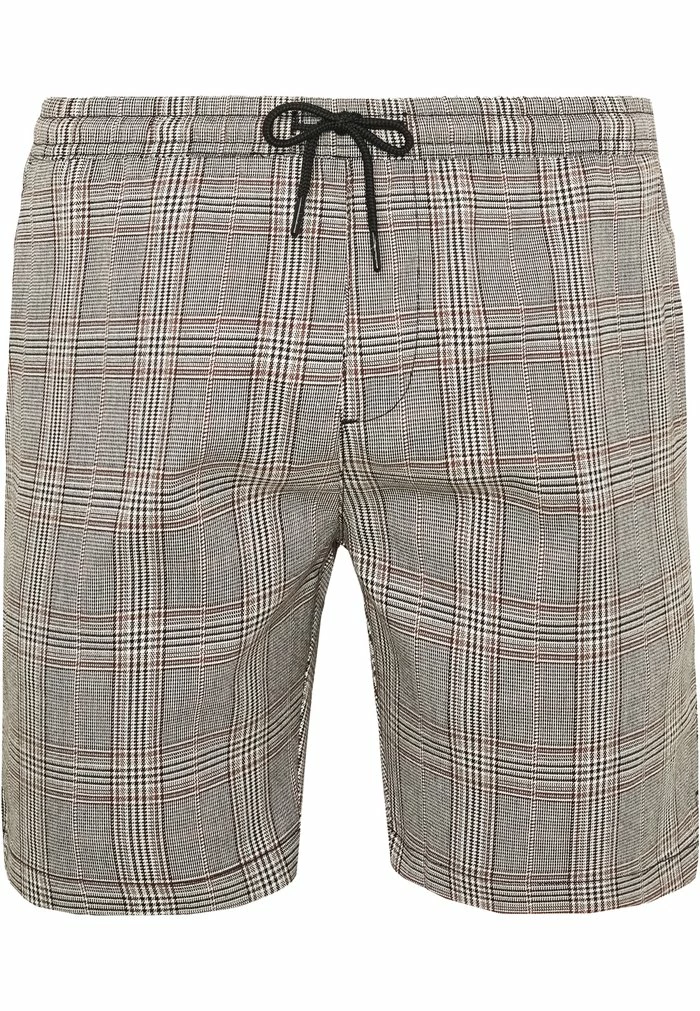 Brave Soul COLTON - Shorts - Black/white/light Brown - Image 3