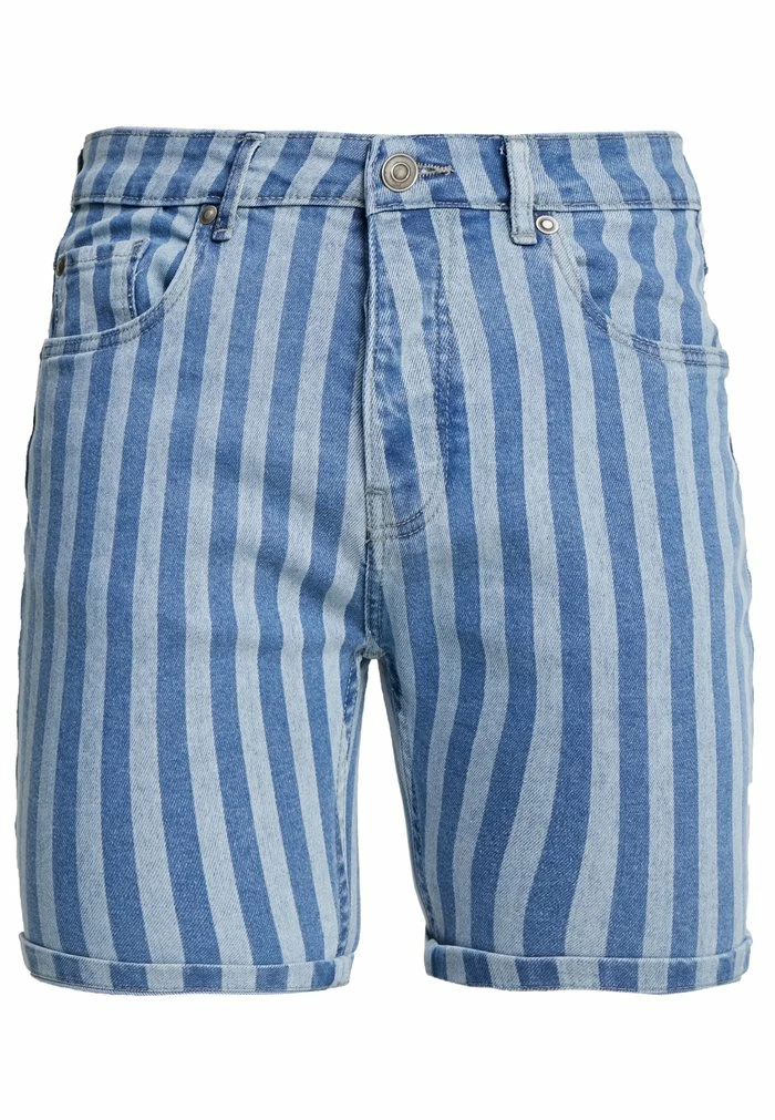 Brave Soul SETH - Denim Shorts - Blue/navy - Image 4