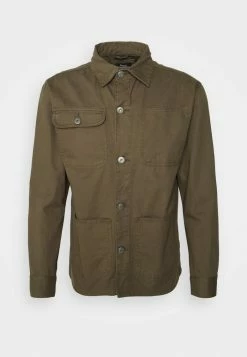 Brave Soul Denim Jacket - Khaki