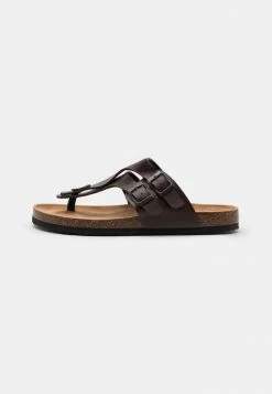 Brave Soul PENTLE - T-bar Sandals - Brown